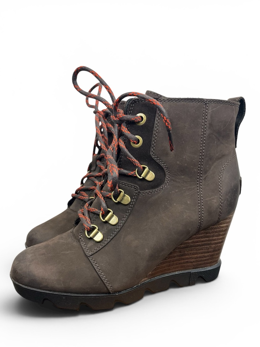 Sorel Joan Uptown Wedge Lace Up Boots